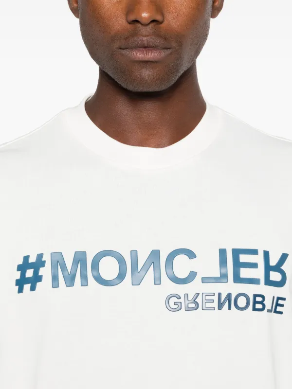 新品タグ付き MONCLER GRENOBLE シンプルロゴTシャツ S