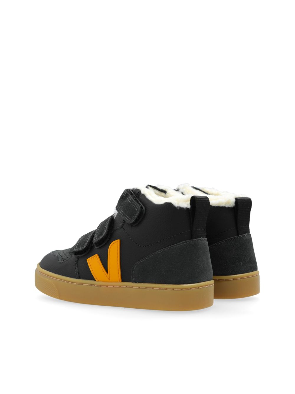 VEJA Kids V-10 Mid sneakers Zwart