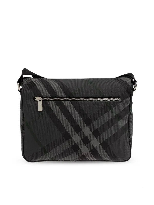 Burberry Checked Tote Bag Grey FARFETCH NZ