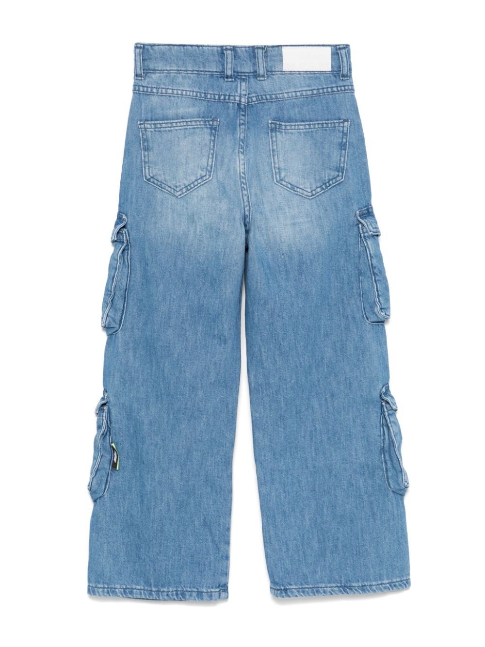 MSGM Kids cargo jeans - Blauw