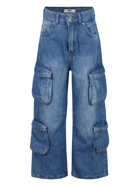 MSGM Kids jeans cargo