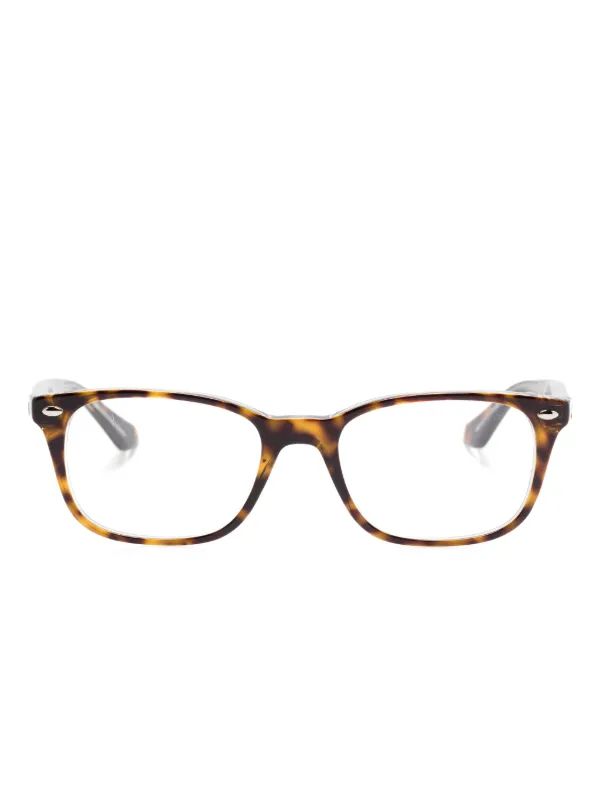 Ray-Ban Optics Glasses Brown FARFETCH PH