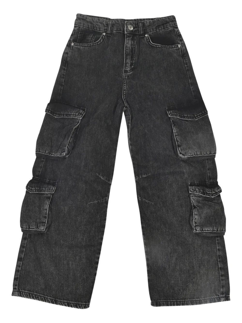 MSGM Kids Cargo jeans Zwart