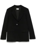 P.A.R.O.S.H. twill-weave blazer - Black