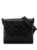 CHANEL Pre-Owned 1994-1996 CC Quilted Lambskin Flap crossbody bag - Black