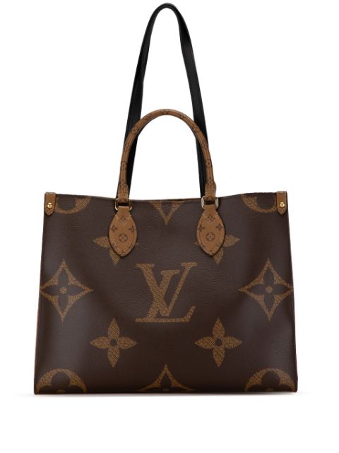 Louis Vuitton Pre-Owned 2020 Monogram Giant OnTheGo MM satchel WOMEN