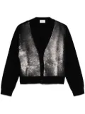 P.A.R.O.S.H. Lime cardigan - Black