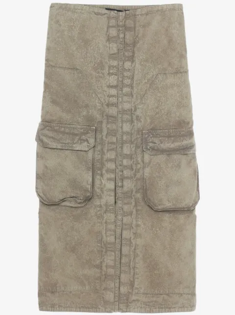 Y/Project cargo-pocket midi skirt 