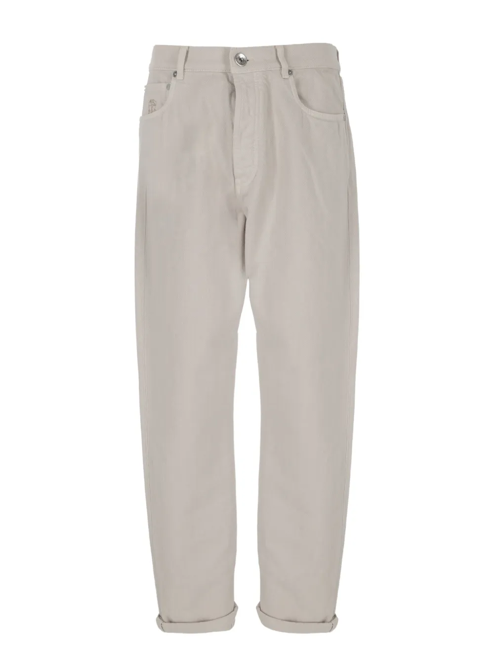Brunello Cucinelli ロゴ ジーンズ | ニュートラル | Image 1