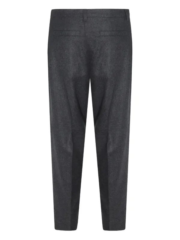 Brunello Cucinelli ウールパンツ | グレー | FARFETCH JP