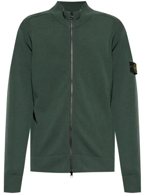 Stone Island cárdigan tejido con motivo Compass