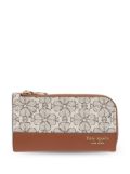 Kate Spade bi-fold leather wallet - Neutrals