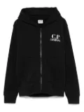 C.P. Company Kids Goggles-detail hoodie - Black