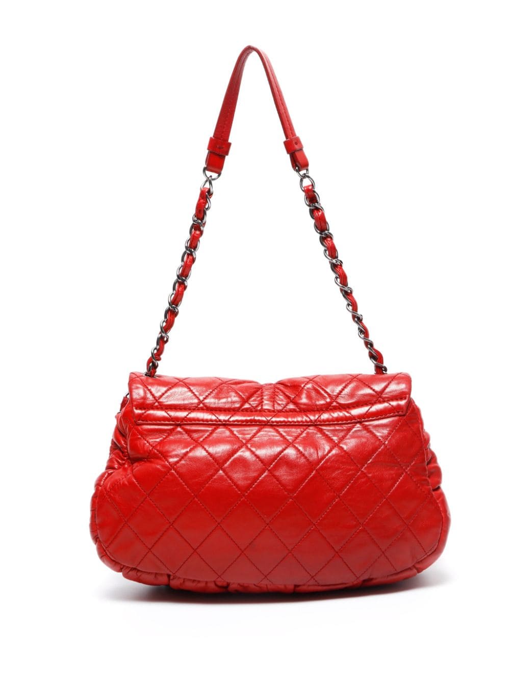 CHANEL Pre-Owned 2006-2008 schoudertas met logo - Rood