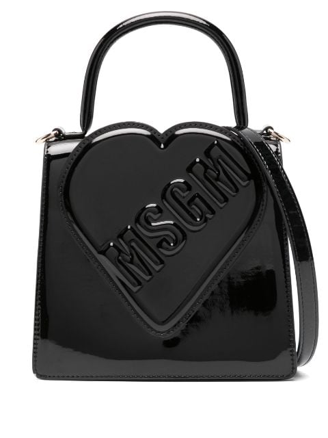 MSGM Kids bolsa con logo en relieve