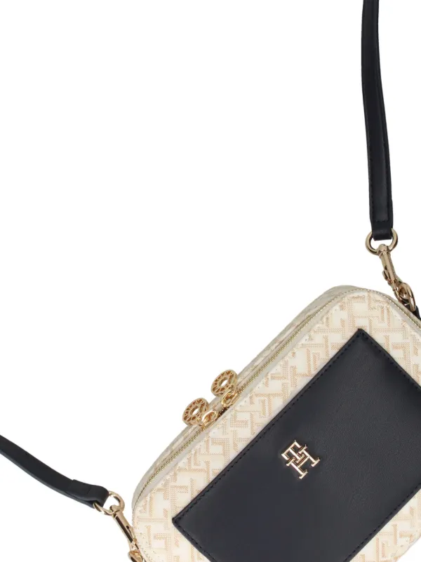 Tommy Hilfiger モノグラム ショルダーバッグ | ニュートラル 