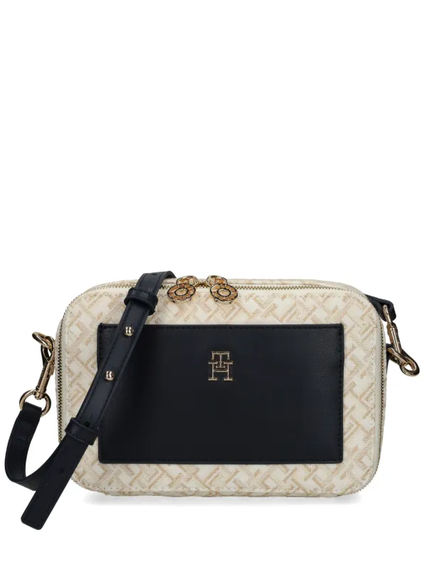 Tommy Hilfiger monogram print Crossbody Bag Neutrals FARFETCH CA