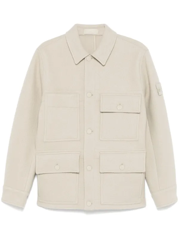 Stone Island Compass-badge Jacket | Neutrals | FARFETCH IN