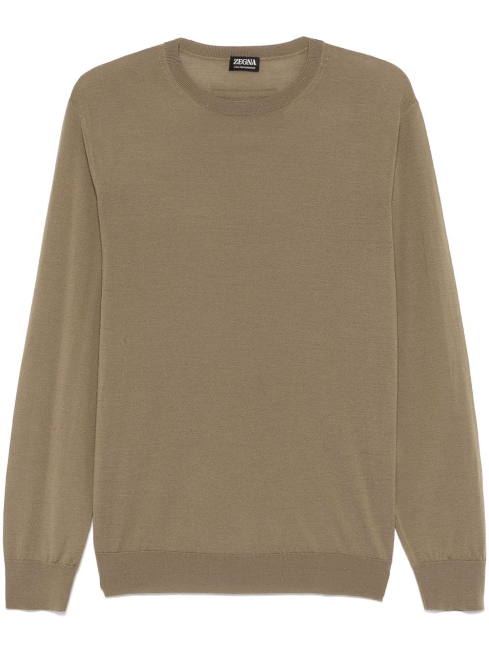 Shop Zegna Wool Sweater In Green