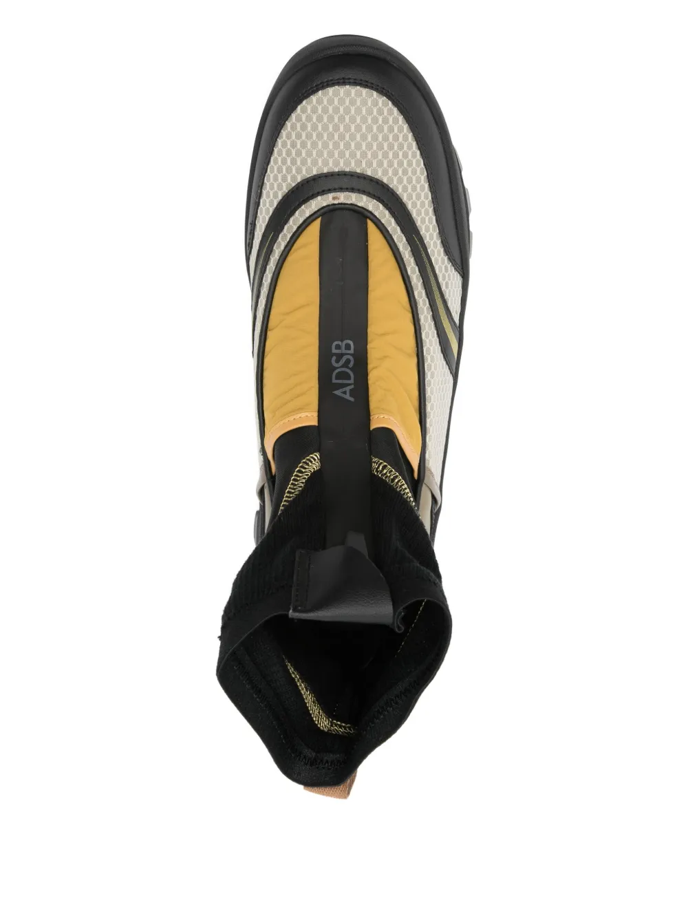 Andersson Bell zip-up mesh sneakers Green
