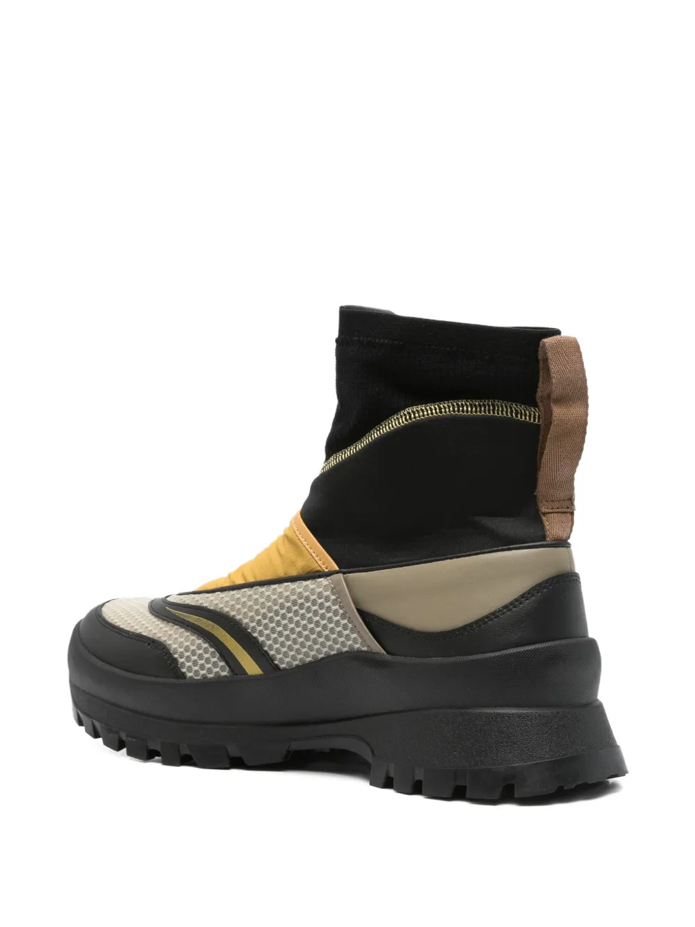 Andersson Bell zip-up mesh sneakers Green