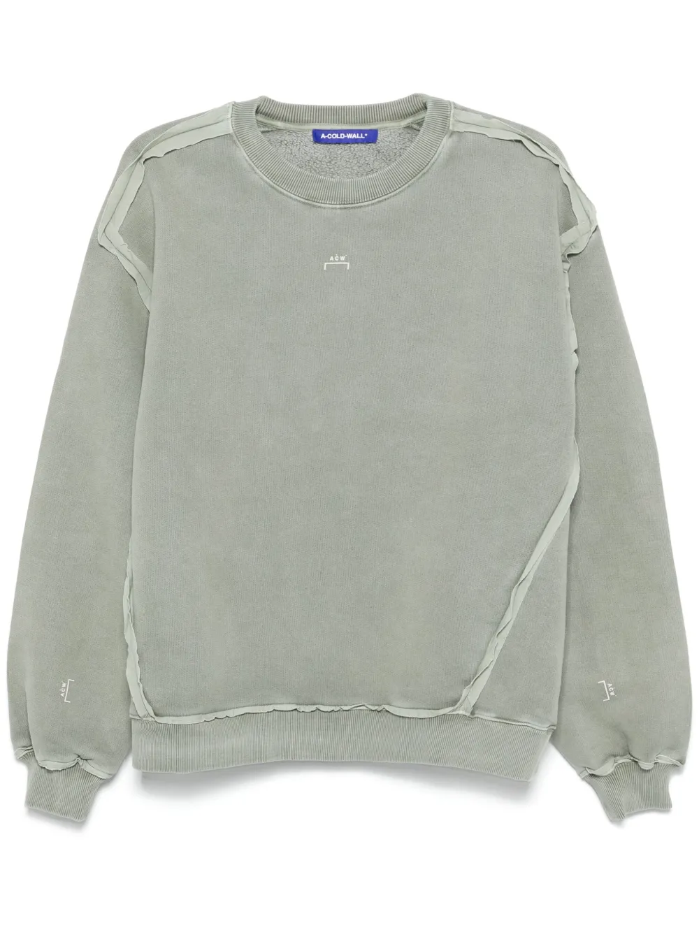 A-COLD-WALL* Facade スウェットシャツ - グリーン A-COLD-WALL* Facade スウェットシャツ - グリーン