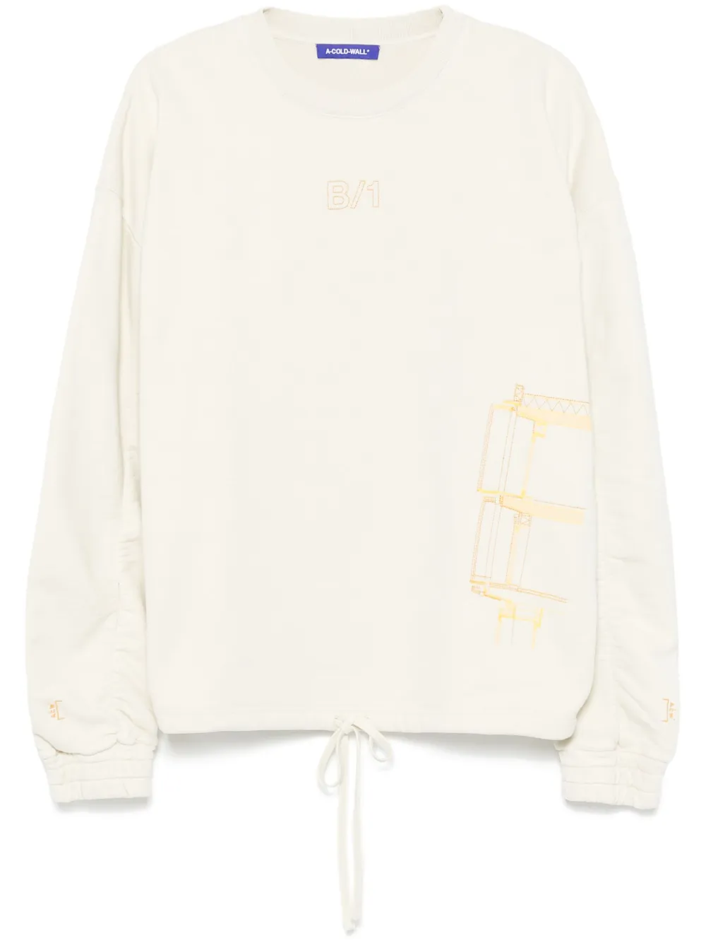 A-COLD-WALL* sudadera Shroud | neutro | Image 1