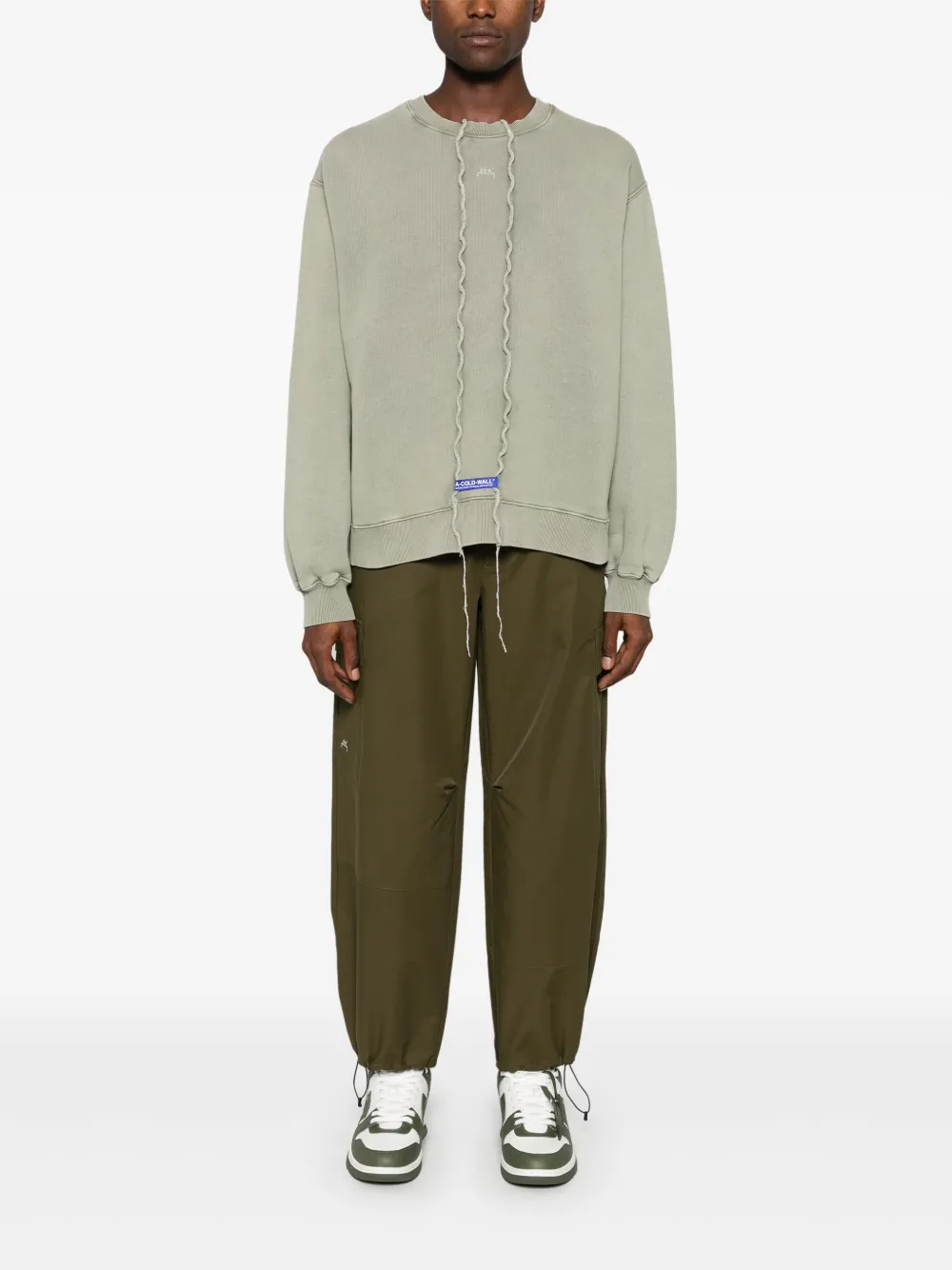A-COLD-WALL* Fracture sweater - Groen