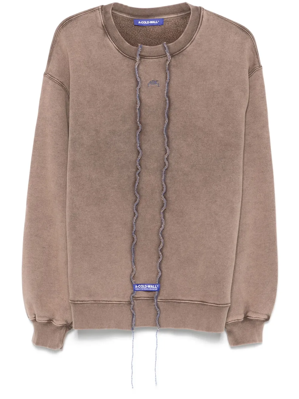 A-COLD-WALL* Fracture sweatshirt | Brown | Image 1