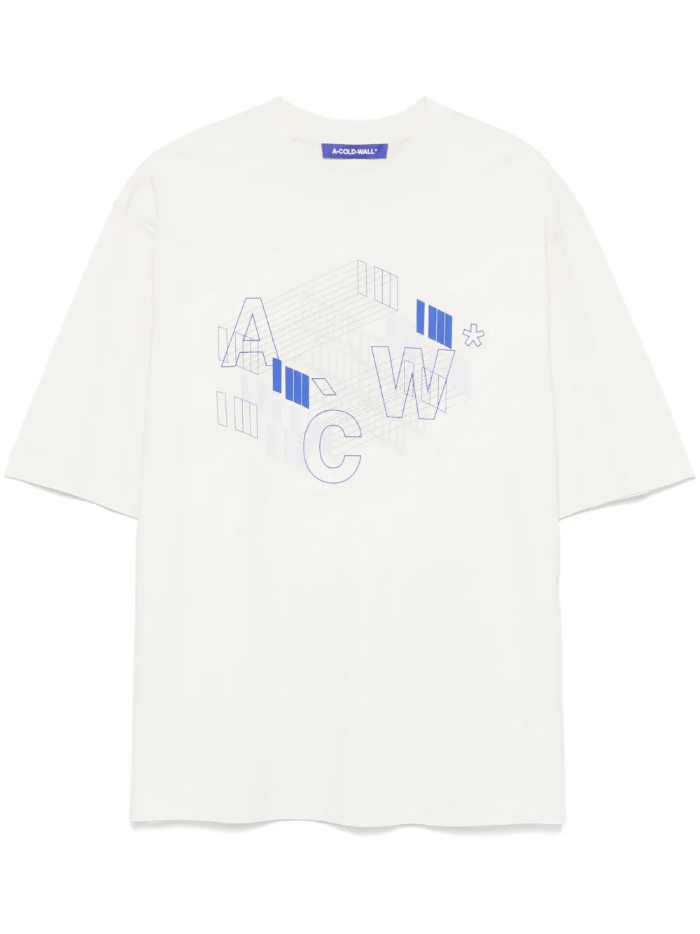A-COLD-WALL* playera Schematic | neutro | Image 1