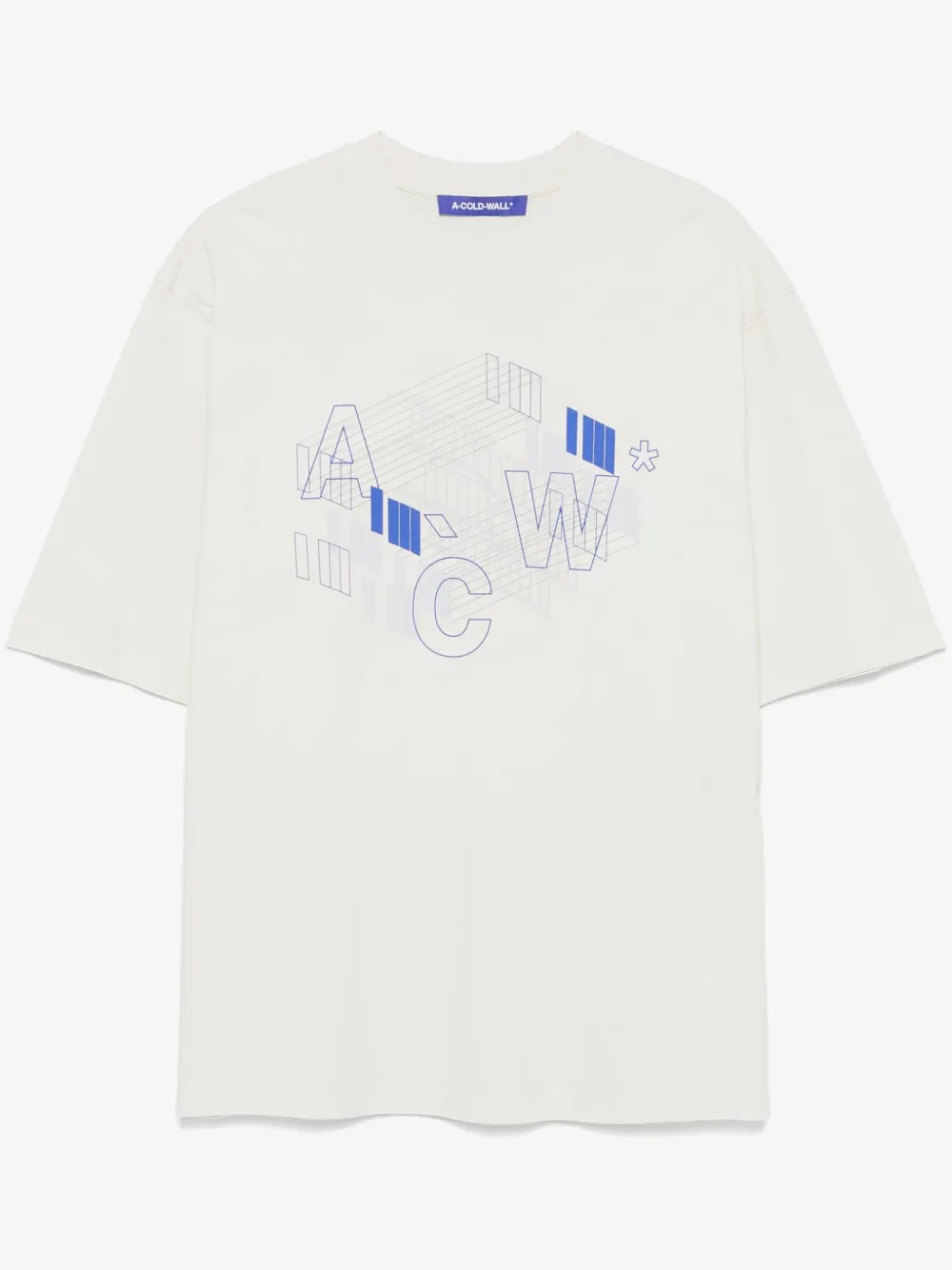 A-COLD-WALL* playera Schematic | neutro | Image 1