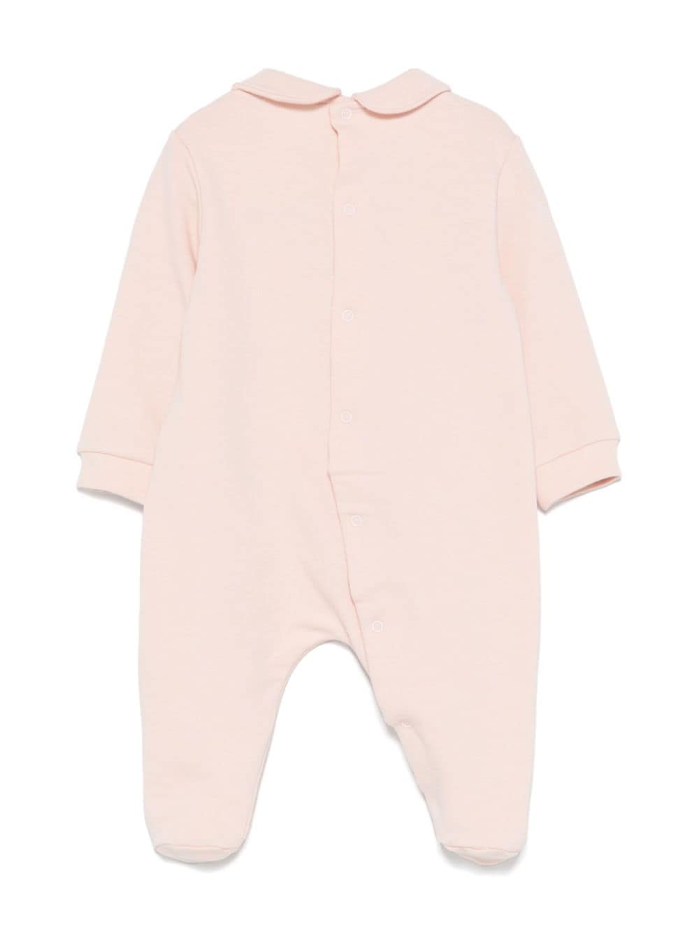 Il Gufo animal-patch pajama - Roze