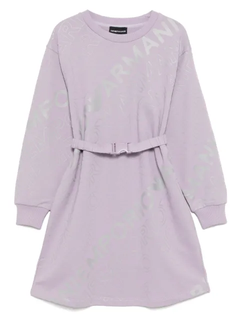Emporio Armani Kids logo-print dress