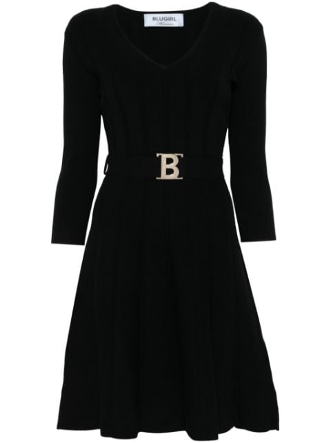 Blugirl belted midi dress 