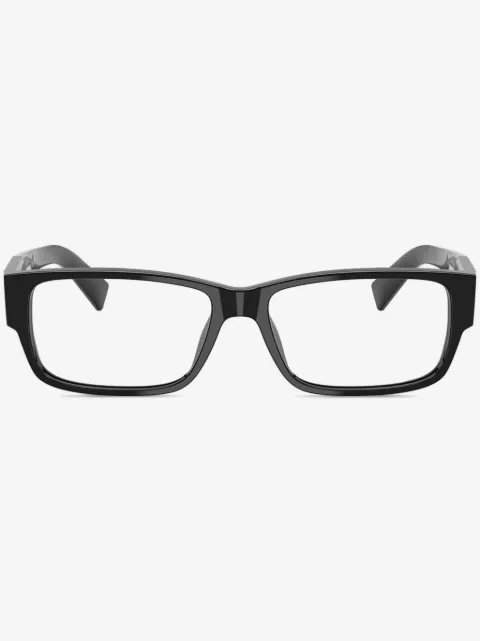 Prada Eyewear rectangle frame glasses