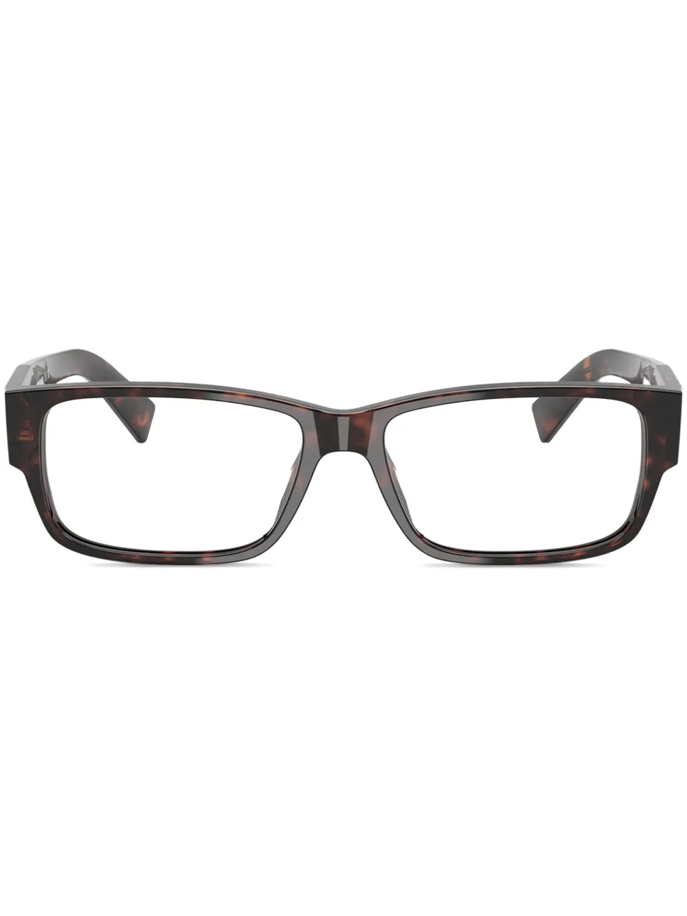 Prada Eyewear lentes con armazón rectangular | marrón | Image 1