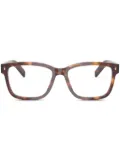 Prada Eyewear square frame glasses - Brown