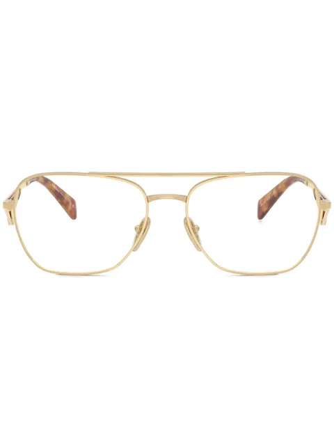 Prada Eyewear enamel logo glasses 