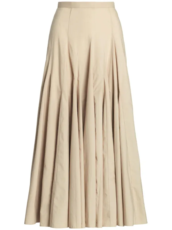 Ralph Lauren Collection Aubrie Skirt in Neutrals