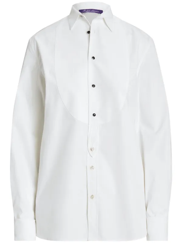 Ralph Lauren Collection タキシードシャツ | ホワイト