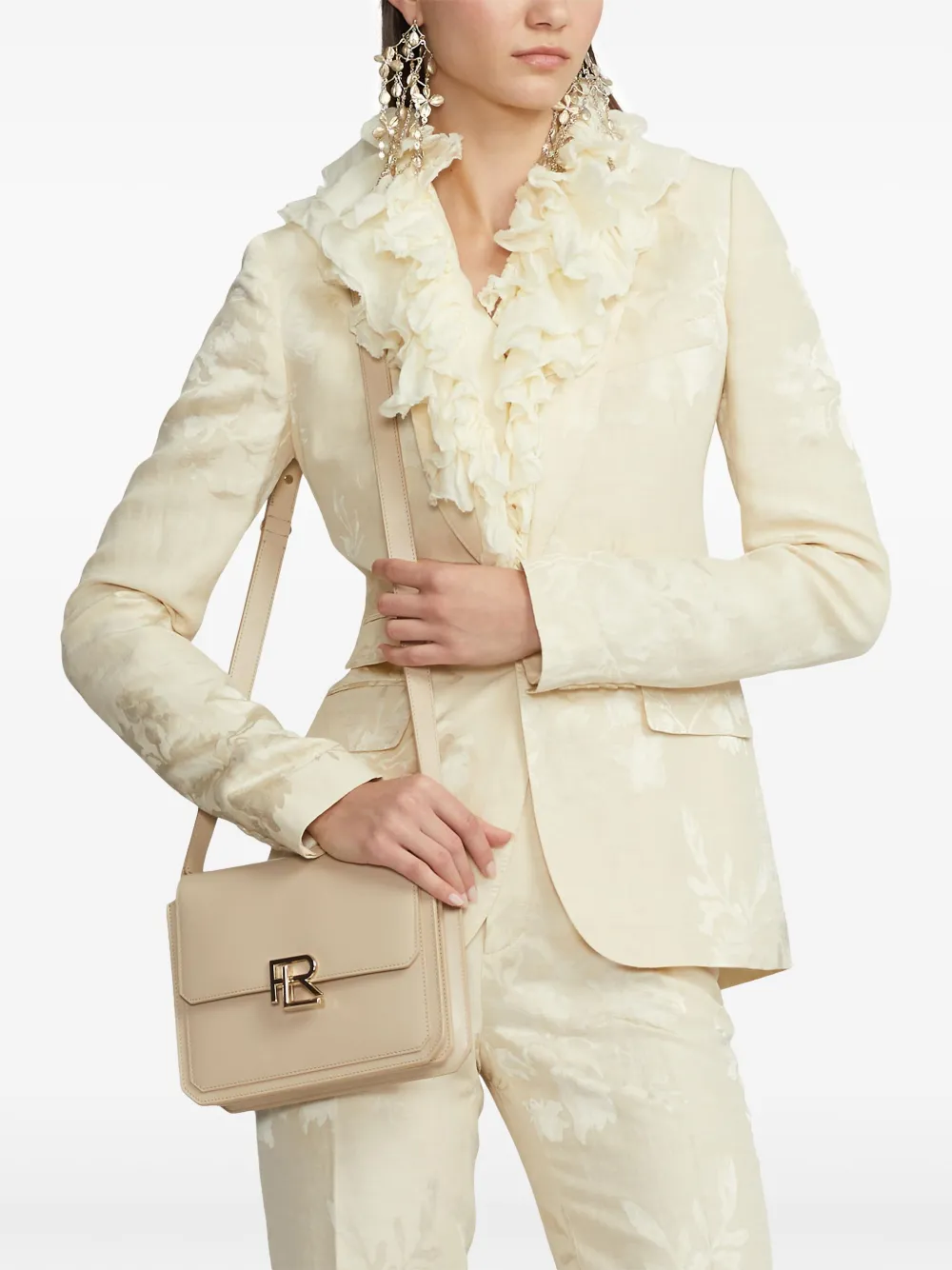 Ralph Lauren Parker Blazer In Neutral