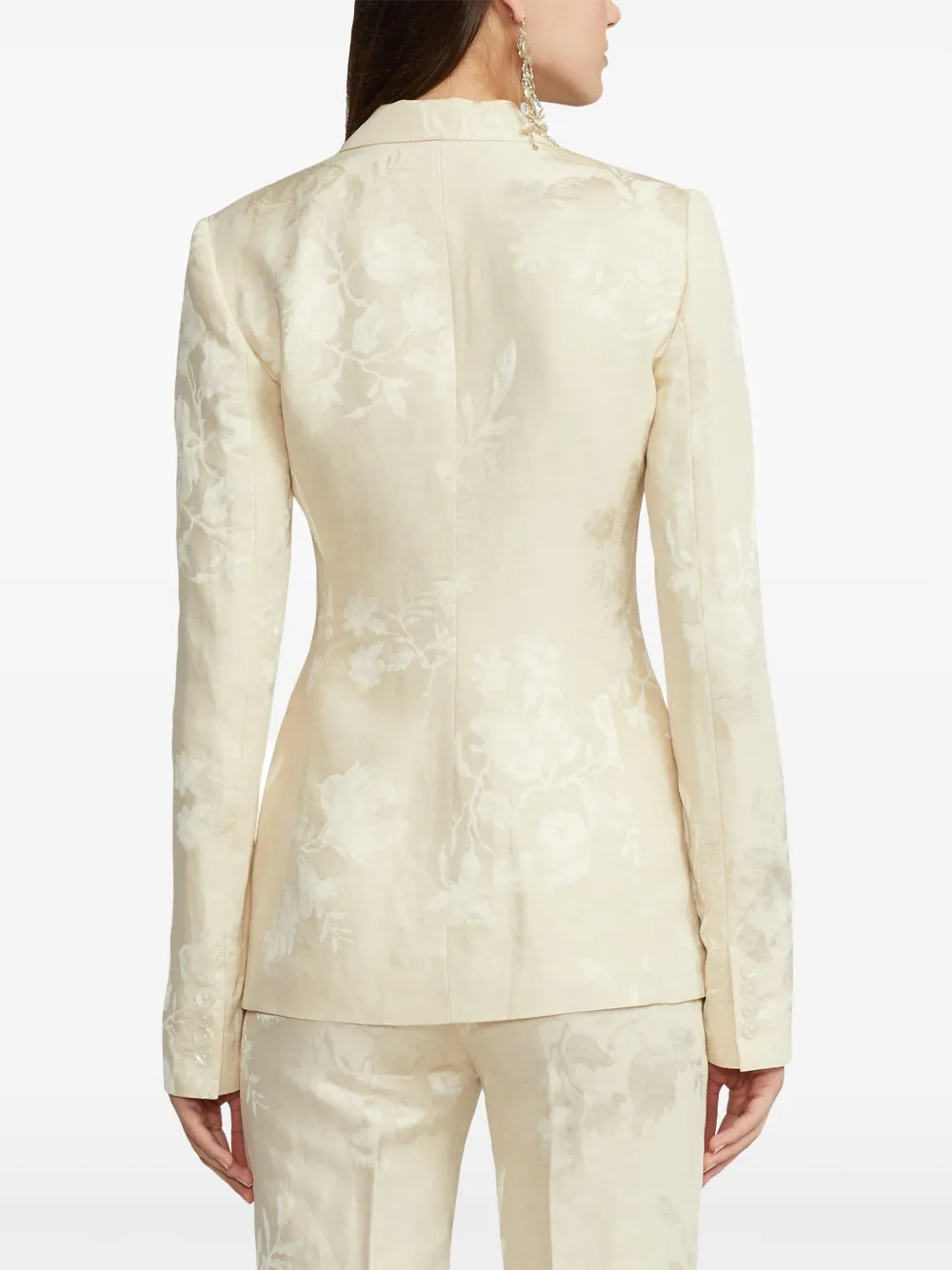 Ralph Lauren Parker Blazer In Neutral