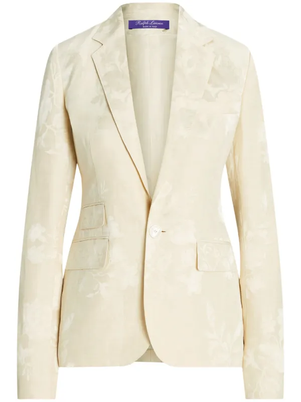 Ralph Lauren Collection Parker Blazer in Neutrals
