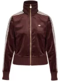 adidas velvet track jacket - Brown