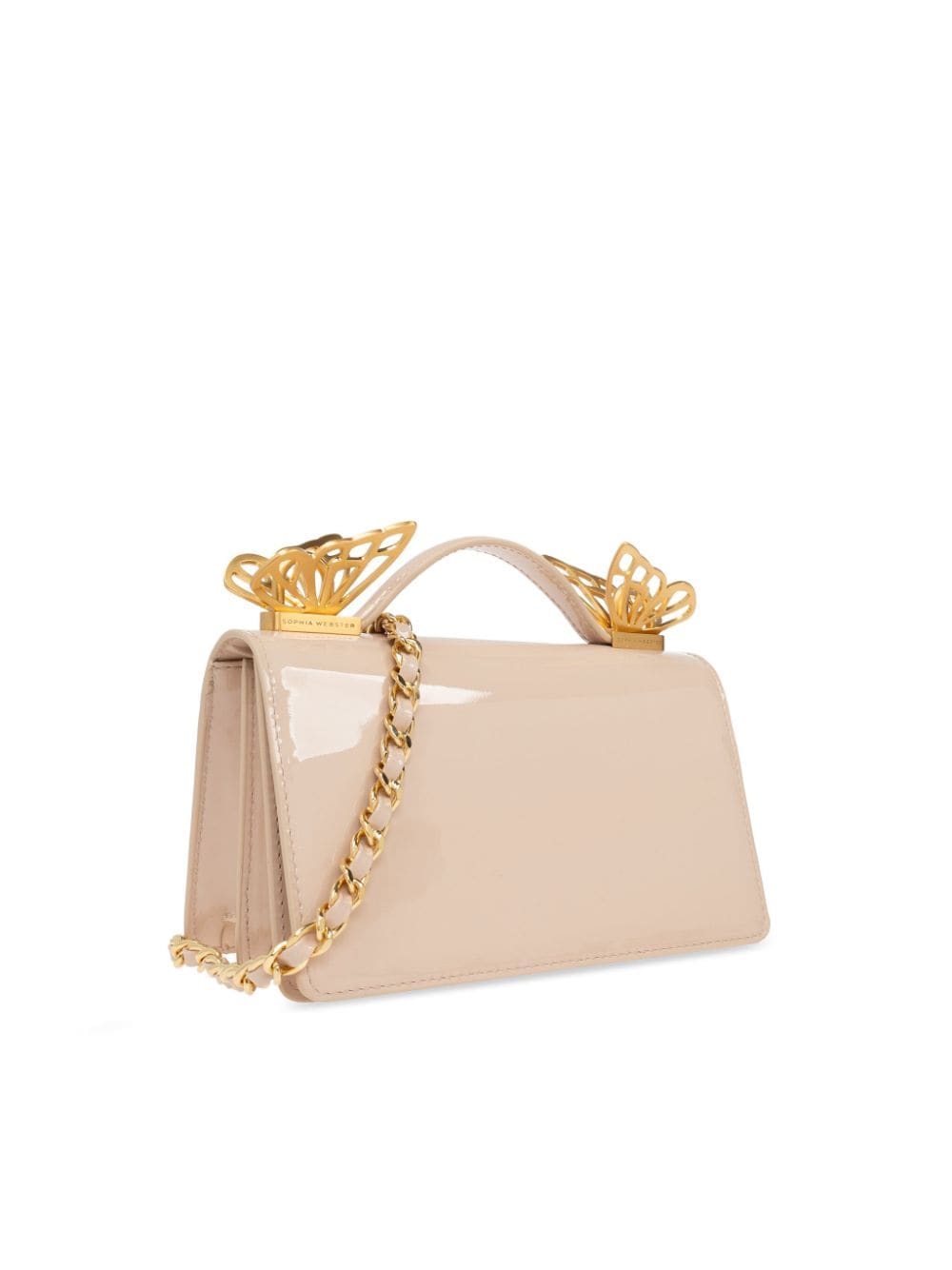 Shop Sophia Webster Mariposa Mini Bag In Neutrals