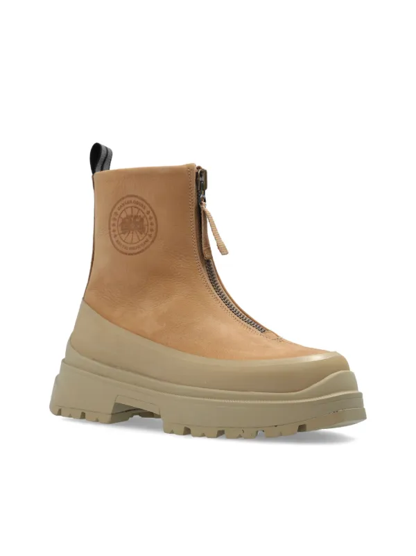 Canada Goose zip-detail Ankle Boots Neutrals FARFETCH PH