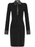 Burberry long sleeve dress - Black