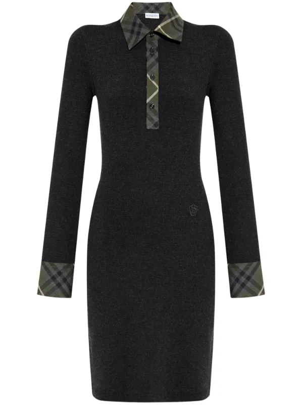 Burberry Black long sleeve Dress buy