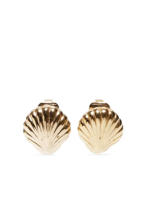 Christian Dior Pre-Owned boucles d'oreilles coquillage à clip