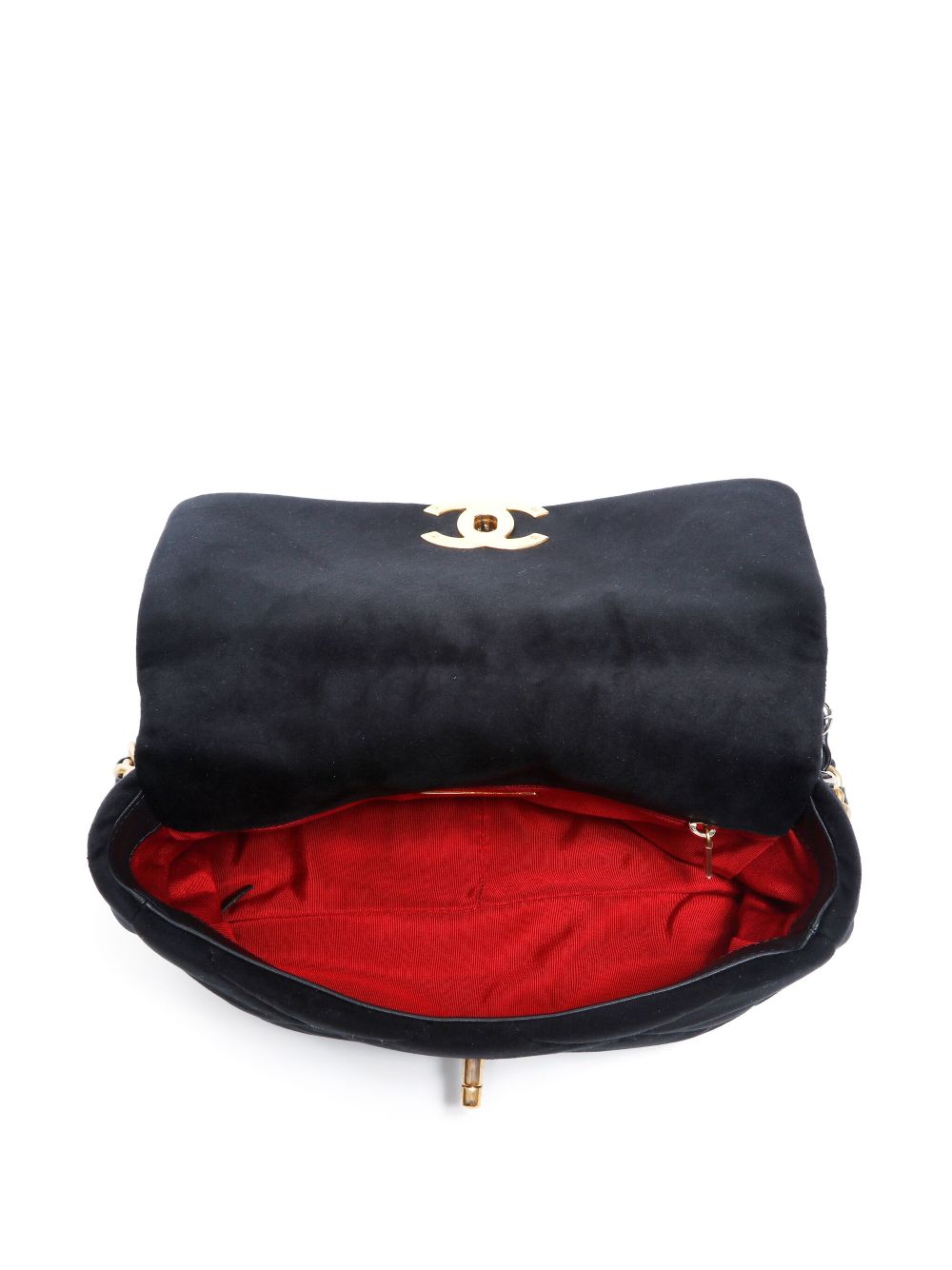 Affordable HOT SALE CHANEL 2020 CC velvet shoulder bag Women